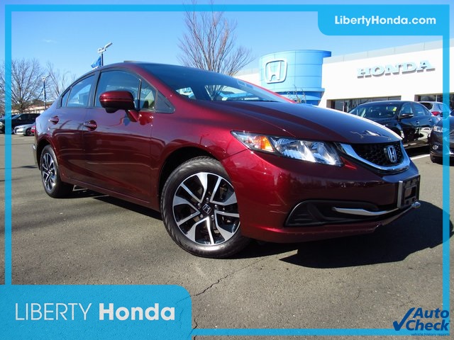 Certified Pre Owned 2015 Honda Civic Ex 4d Sedan In Hartford P18056